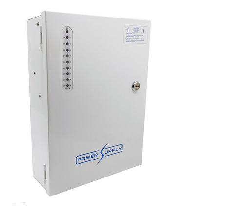 Fuente De Poder Rsrva Cctv 12v 10a 9ch Vv-dc120910b