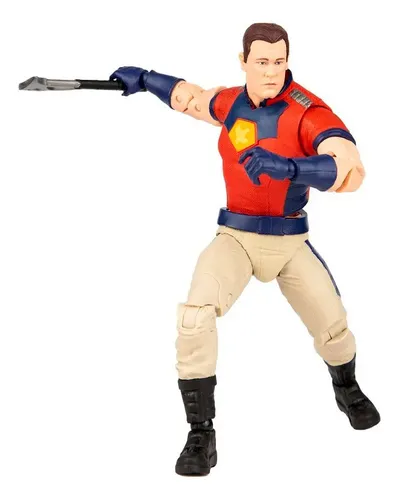Action Figure Peacemaker Sem Máscara McFarlane 18cm 22