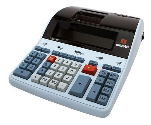 Calculadora Con Impresor Marca Olivetti Modelo Logos 802