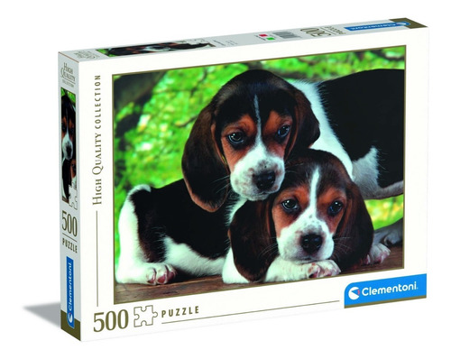 Puzzle 500 Piezas Clementoni Close Together Dog Beagle Perro