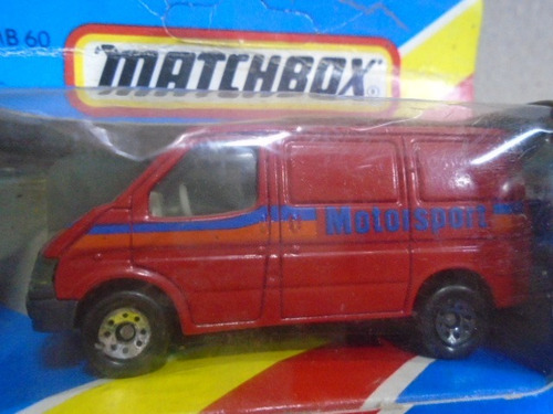 Matchbox  1/64 Mb60 Ford Transit Van Motorsport 1981