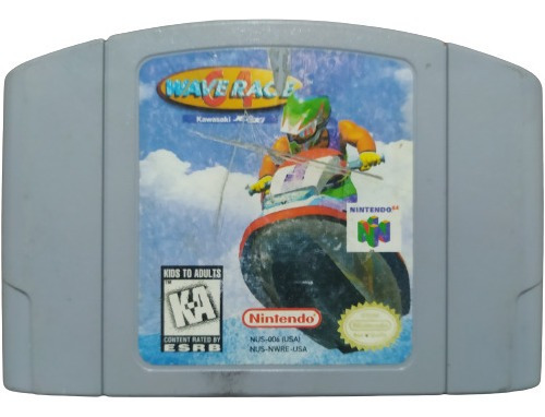 Wave Race Videojuego Nintendo 64 Original 