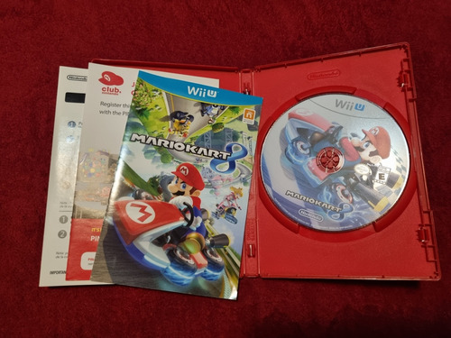 Mario Kart 8 Wiiu Videojuego Completo Y Original En Físico (Usado)