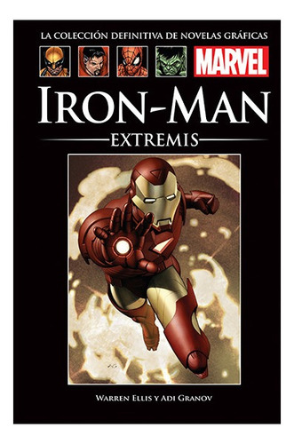 Imagen 1 de 1 de Colección Novelas Gráficas Marvel El Tiempo - Iron Man