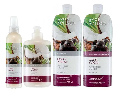 Set X4 Shampoo +ac Coco Y Acai - mL a $14725
