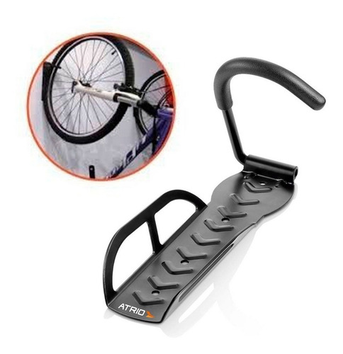 Imagem 6 de 7 de Suporte Para Pendurar Bicicleta Na Parede Com Apoio Atrio Bi
