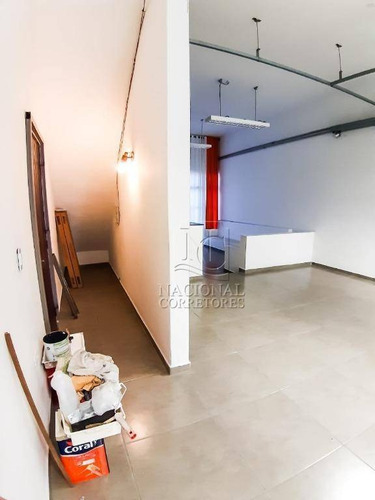 Salão Para Alugar, 140 M² Por R$ 4.500,00/mês - Parque Das Nações - Santo André/sp - Sl0955