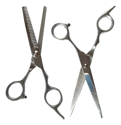Set Tijeras Esculpir Pelo Entresacadora Corta Pelo