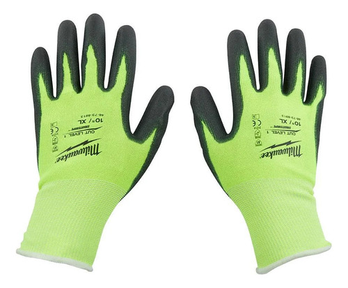 Guantes De Poliuretano Nivel 1 Talla Xl Milwaukee 48738913