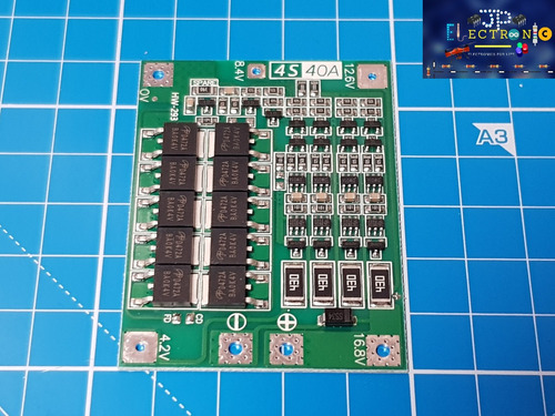 Cargador Bms Módulo 14.8v 16.8v 4s 40a Li-ion Batería 18650