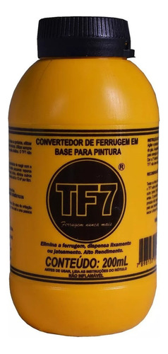 Convertedor De Ferrugem Cf-tf7 200 Ml Tf7
