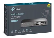 Comprar Switch 16 Puertos Gigabit Con 8 Poe+ Tp-link Tl-sg1016pe