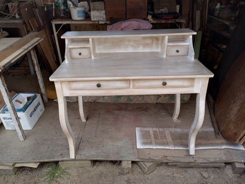 Escritorio De Madera Macizano Mercado Envios!!!!!!