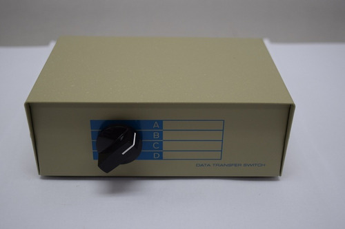 Abcd Data Switch Box Db25-4 Manual Data Switch