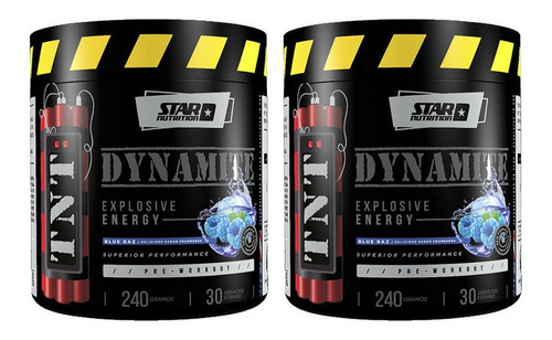 Tnt Dynamite Explosive Energy Star Nutrition 240 Gr X 2 Un