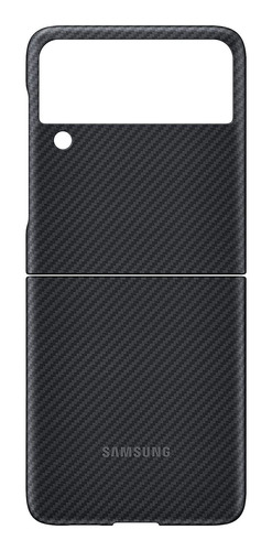 Funda Original Para Samsung Z Flip 3 Aramid Cover Negro