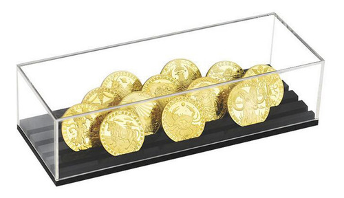 Imagem 9 de 9 de Porta-moedas Comemorativo De Acrílico Com 4 Linhas Para