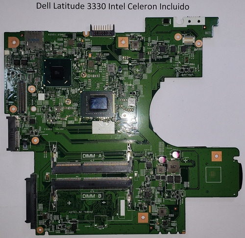 Placa Madre Dell Latitude 3330 Incluye Cpu Intel Celeron