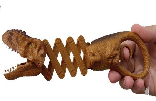 Kit Fantoche Dinossauro De Mão + Dinossauro Agarra Multikids