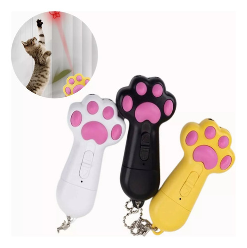 Laser 5 En 1 Lámpara Led Luz Negra Garrita Juguete Para Gato