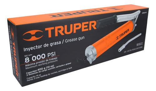 Engrasadoras Inyector De Grasa 400 Gramos Truper Gras-14