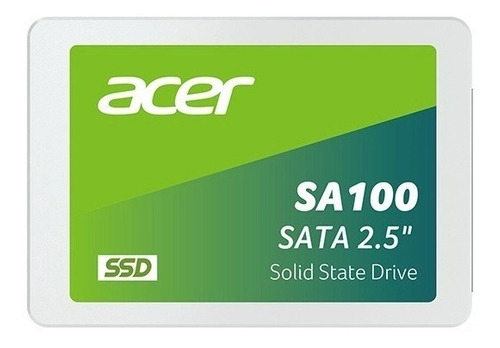 Unidad Ssd Acer Sa100 480gb Sata Iii 2.5 6.7mm