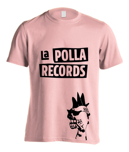 Remera La Polla Records #09 Rock Artesanal Planta Nuclear