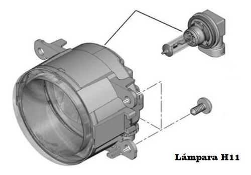 Imagen 5 de 10 de Faro Auxiliar Renault Sandero Stepway 2011 2012 2013