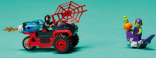 Imagen 5 de 5 de Lego Spidey Amazing Friends - Spiderman Techno Trike - 10781