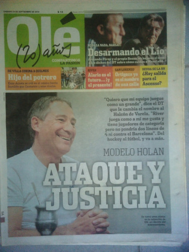 Diario Ole 24 Septiembre Holan Alario Ortigoza