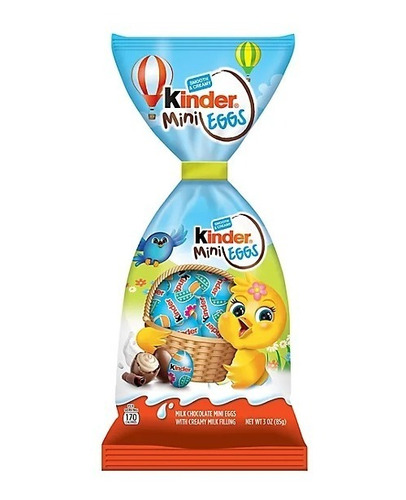 Huevitos De Chocolate De Pascua Kinder Mini Eggs 85g Italia