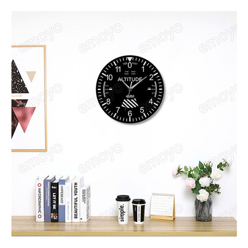 Reloj De Pared Con Altímetro Que Mide La Altitud