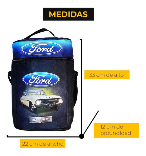 Imagen 5 de 7 de Equipo De Mate Completo Ford Cuero Set Kit Matero