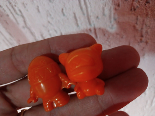 10 Bonecos Miniaturas Go Gos Crazy Bonés Na Condição (Usado)
