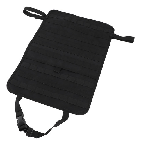 Organizador Trasero Negro Negro De Nailon De Gran Capacidad