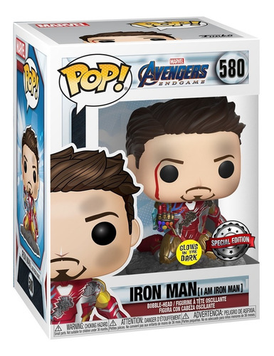 Funko Pop! - Marvel: Av. End. - Iron Man - (47096) (580)