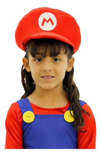Imagen 5 de 7 de Disfraz Mario Bros Niña