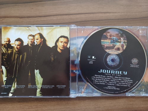 Cd Journey - Trial By Fire (1996/2006) 1 Bônus Steve Perry (Usado)