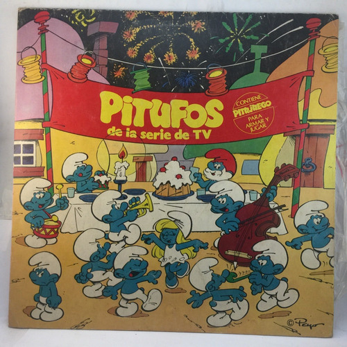 Los Pitufos - Infantil - Vinilo Lp