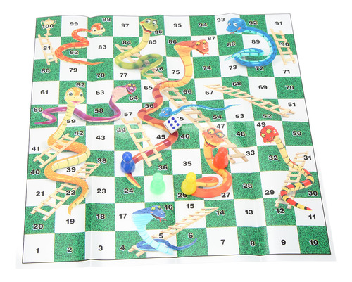 Juego De Dados Familiar Snake Flying Chess 3 En 1 Interactiv