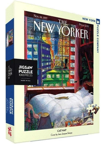 New York Puzzle Company - Siesta De Gato Neoyorquino - Rompe