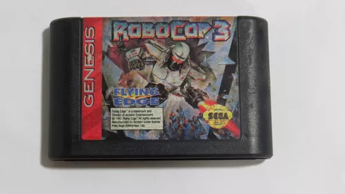 Jogo De Mega Drive, Robocop 3, Sega, Mega Drive