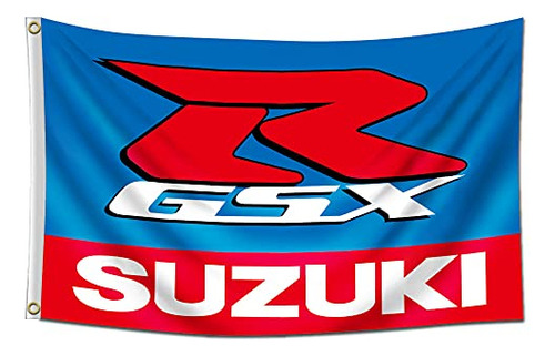 Bandera Motocicletas Suzuki Gsxr (3x5 Pies, Resistente ...