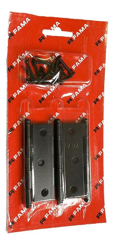 Dobradica Fama 1295 Fip 3.1/2  Blister 3pecas  789153320053