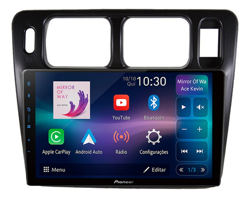 Multimidia Pioneer Mitsubishi Pajero Tr4 9p Carplay Android