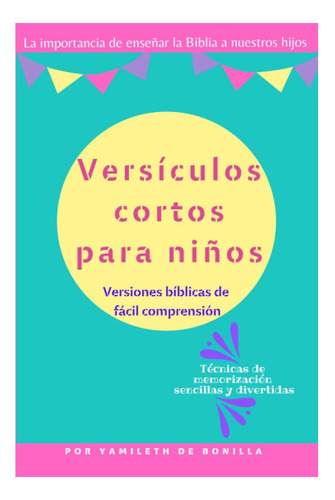 Libro: Versículos Cortos Para Niños: La Importancia De Enseñ