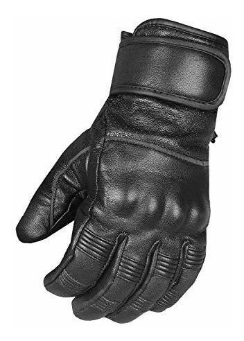 Guantes De Moto Premium Con Gel Y Protección De Cuero.