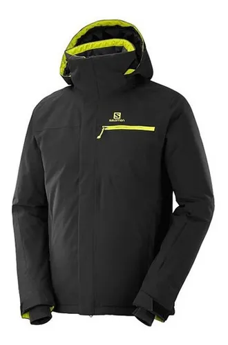 Campera Hombre Salomon Strike Black Ski Snowboard Env o gratis