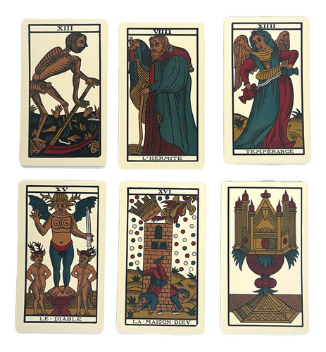 Tarot De Marsella Vieux Monde Express 1930 Facsímil