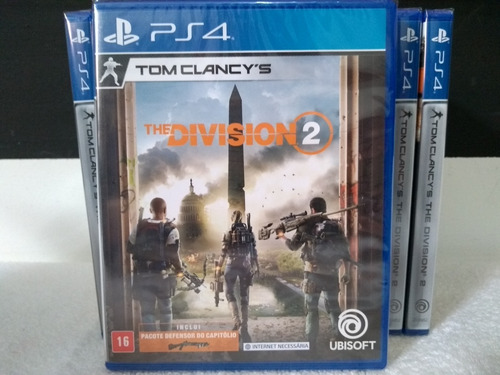 Tom Clancy's The Division 2 Ps4 Novo Mídia Física Lacrado Pronta Entrega